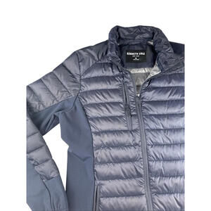 Kenneth Cole Women’s X-Large Puffer Jacket Coat Stretch Side Panels Full Zip